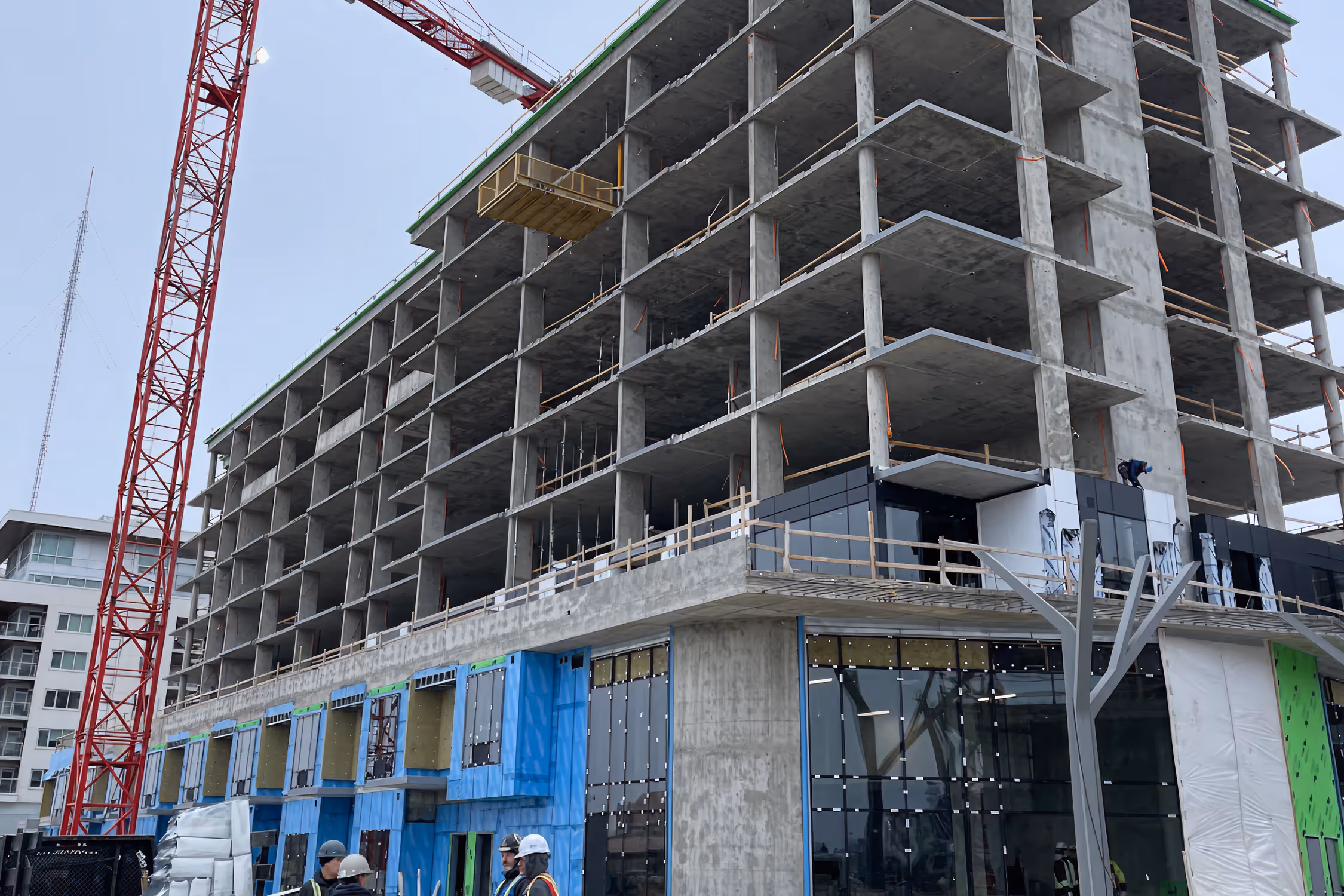 Building in progress